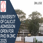 University Of Calicut Admission Open For PhD in JMC 2025